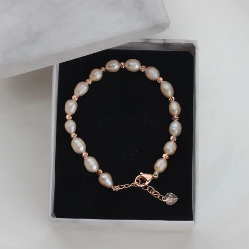Radiant Glow Freshwater Pearl Bracelet-White
