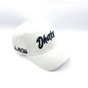 DHAKA WHITE NEW EDITION HEAD GEAR CAP