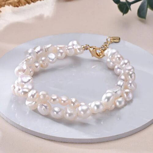 Eternal Grace Baroque Pearl Bracelet