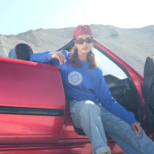 Blue Horizon Graphic Sweatshirt