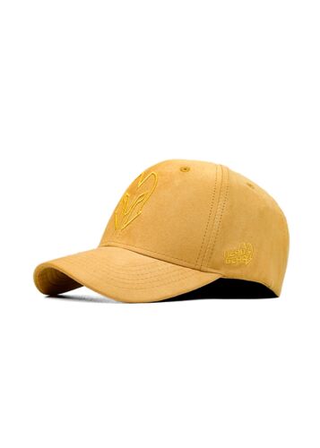 HEAD GEAR LEMON YELLOW SUPER SUEDE CAP