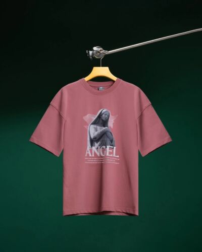 Angel Wistful Mauve Drop Shoulder-2XL