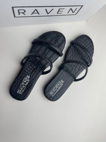 Midnight Croc Sandals