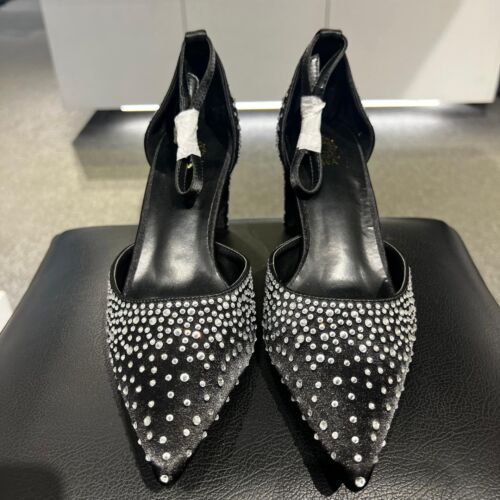 Stella Noir Rhinestone Heel