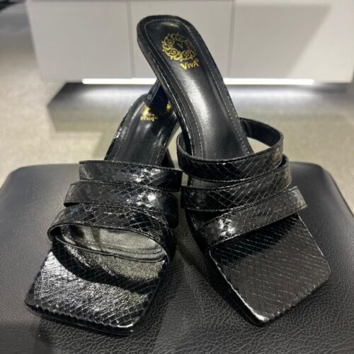 Luxe Noir Block Heels