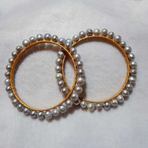 Silver Radiance Freshwater Pearl Churi