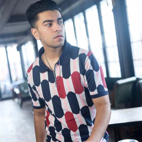 Geometric Chic Polo