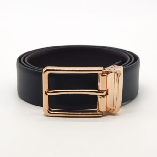 Alce Reversible Leather Belt