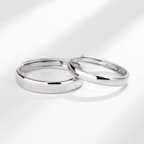 "Couple Ring-ST-925 WT- 4A 2R 6P"