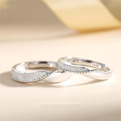 "Couple Ring-ST-925 WT- 4A 4R"