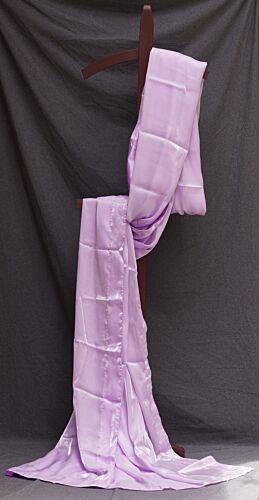 Jimi Choo Satin Silk Saree – Lavender Glow