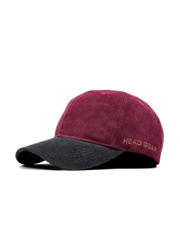 HEAD GEAR BASIC PURPLE WINE DUAL TONE CAP