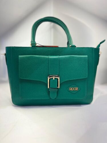 Crimson Chic Handbag-Green