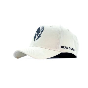 HEAD GEAR OFFICIAL WHITE CAP