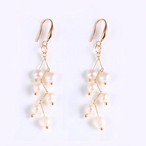 Dewdrop Grace Pearl Vines-White