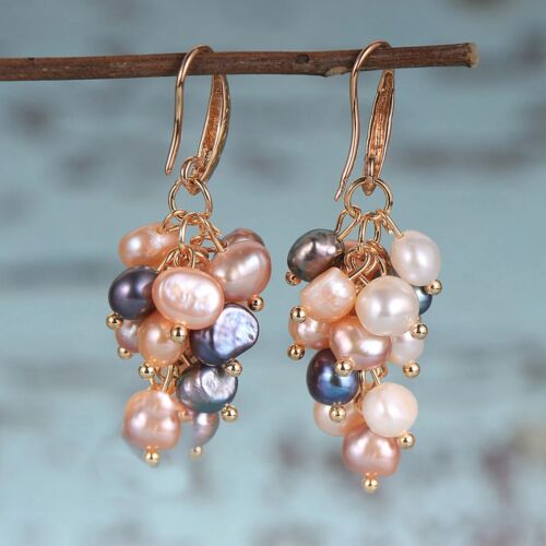 Blush Grape Luxe Pearls-Multi
