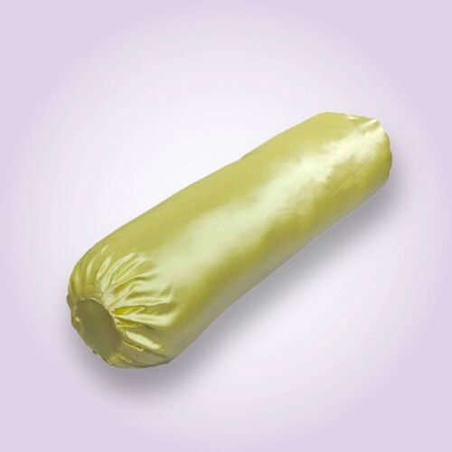 Golden Dawn – Yellow Satin Bolster Cover
