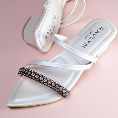Gleam Blossom Heels
