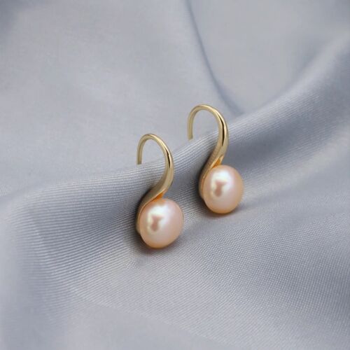 LunaBlush Duo Drops pearl earrings