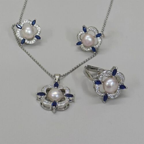 Azure Bloom Pearl Ensemble