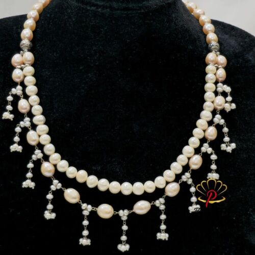 Golden Grace Freshwater Pearl Necklace