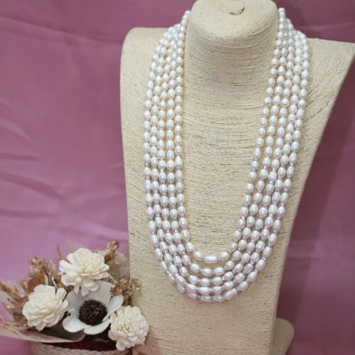  Majestic Opal Pearl Wedding Necklace