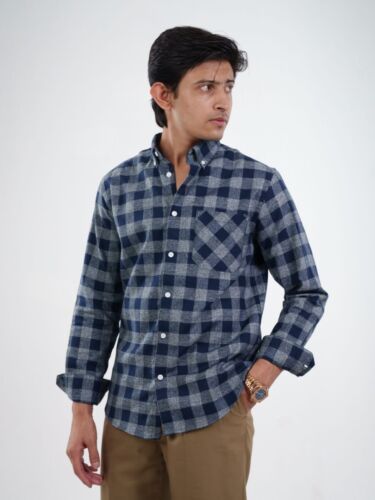 Midnight Harbor Check Shirt