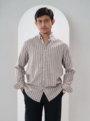 Stone Whisper Stripe Shirt