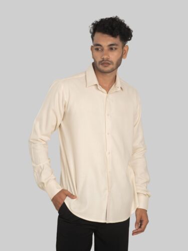 Ivory Ease Cotton Shirt