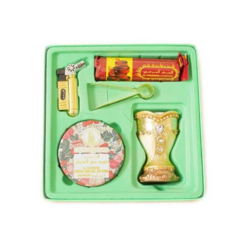 Al Haramain Bukhoor Oudh Ma'al Attar Traveller Set