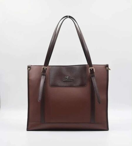 Kangaroo Classic Grande Tote Bag-chocolate