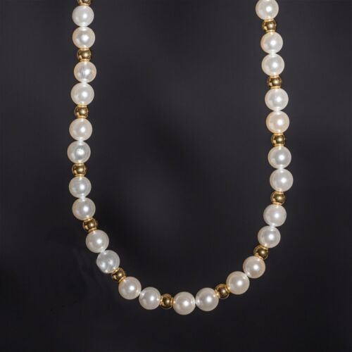 Classic Elegance Men’s Pearl Necklace