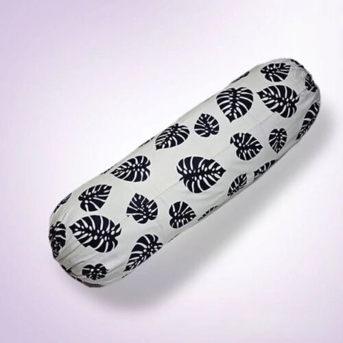 Midnight Monstera – Premium Bolster Cover