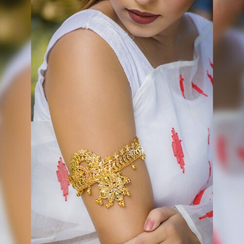 Rajeshwari Floral Armlet Baju