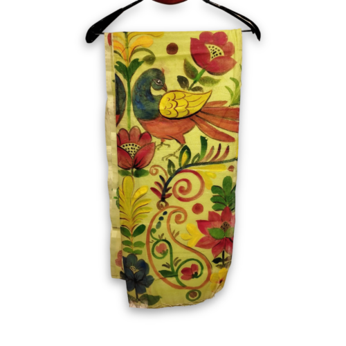 Peacock Garden Cotton (HP) Sharee