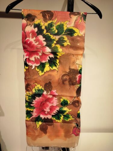 Royal Bloom Semi Muslin (HP) Sharee