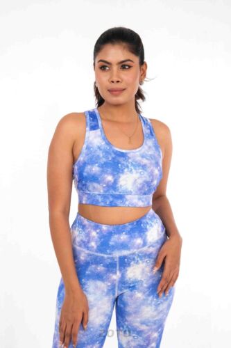 Galaxy Bra Leggings Set for sports and gym