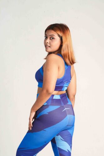 Blaze Crest Non-Padded Sports Bra – Lightweight, Breathable Fitness Bra