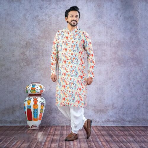  Floral Breeze Cotton Panjabi