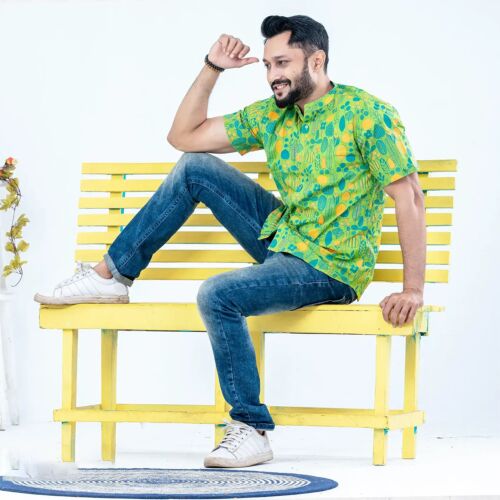 Jungle Escape Cotton Shirt