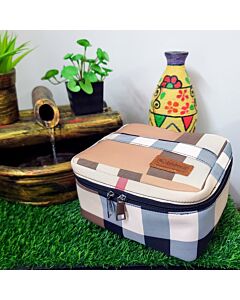 Bidora Lira Plaid Organizer Bag