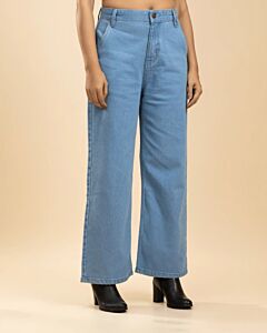 High Waisted Women’s Jeans Sky Blue