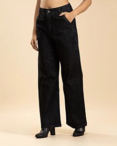 High Waisted Women’s Jeans Black