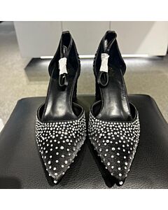 Stella Noir Rhinestone Heel