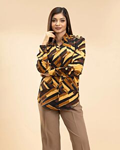 IZAVA Printed Shirt Cheetah