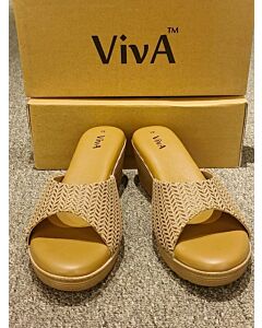 Sienna Woven Wedge Heels