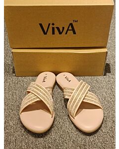 Glitter Stripes Sandals