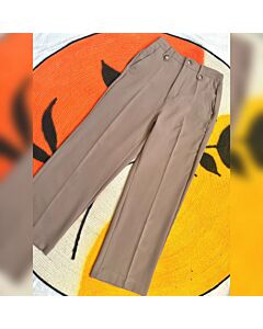 Unisex Formal Baggy Pant - Beige
