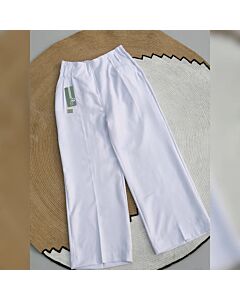 Loose Fitted Wide Leg Pants - White