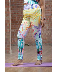 NeoBreathe Printed Workout Leggings – High-Waisted, Stretchable & Stylish Gym Wear